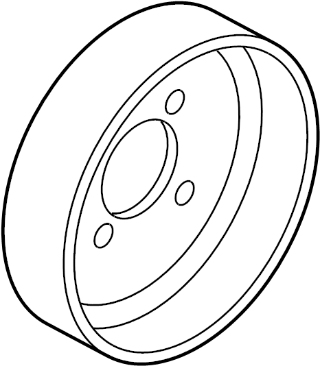 Mazda 3 Engine Water Pump Pulley Pulley Liter Skyactiv
