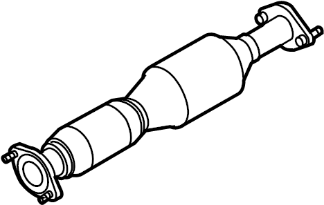 2006 Mazda 6 Catalytic Converter 3 0 Liter 2006 08